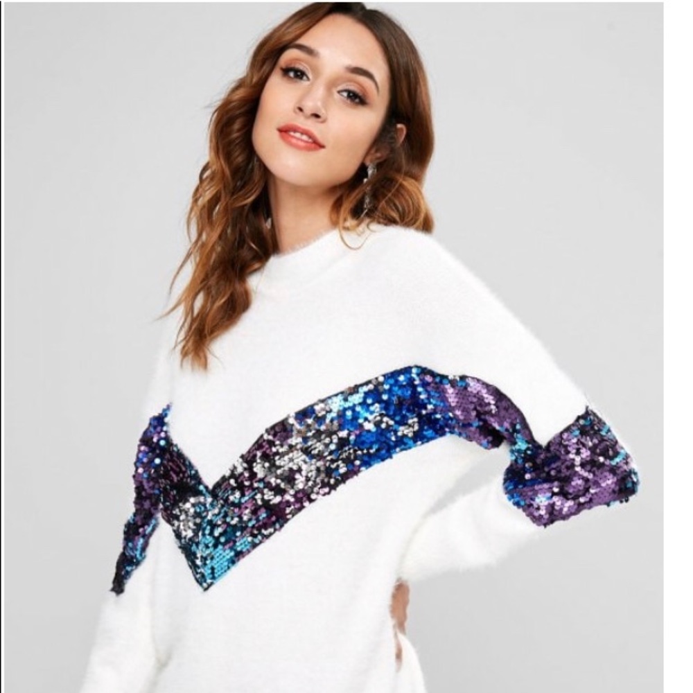 🌺Notice Me Sweater White